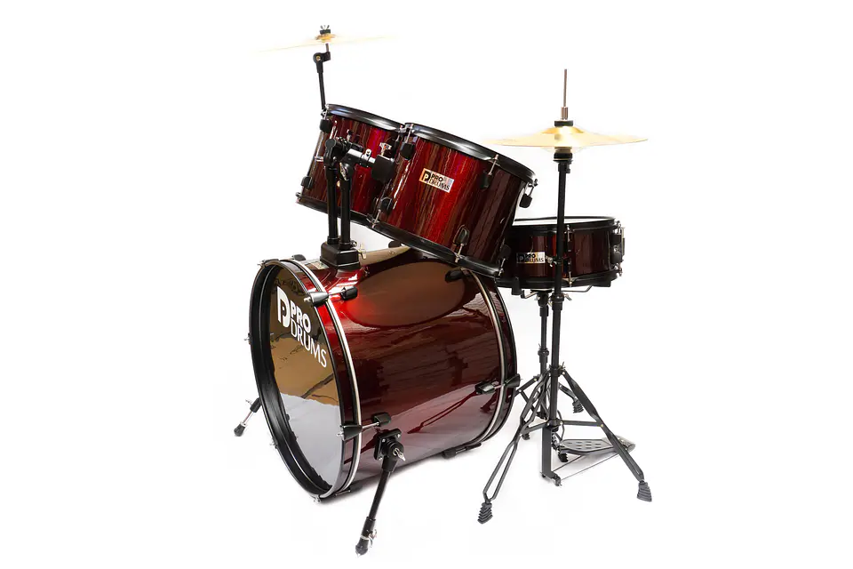 Batería  Acústica Wine Red PRD04-WR Pro Drums Open Box 2