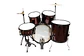 Batería  Acústica Wine Red PRD04-WR Pro Drums Open Box - Miniatura 4
