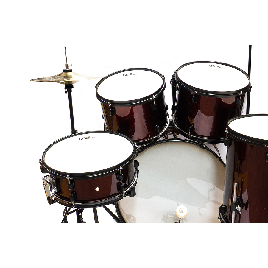 Batería  Acústica Wine Red PRD04-WR Pro Drums Open Box