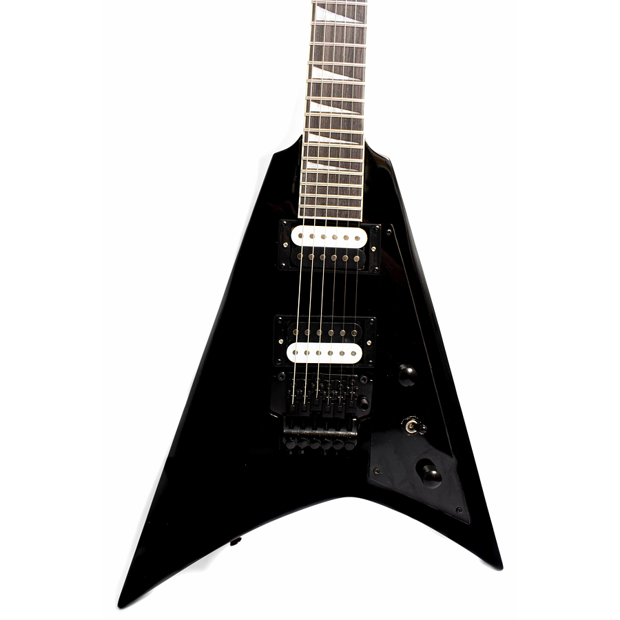 Guitarra Eléctrica Flying V Negra VE100-BK XGTR Open Box 