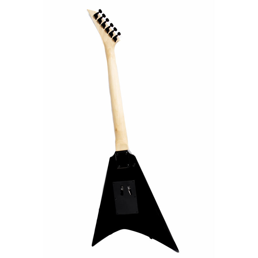 Guitarra Eléctrica Flying V Negra VE100-BK XGTR Open Box 