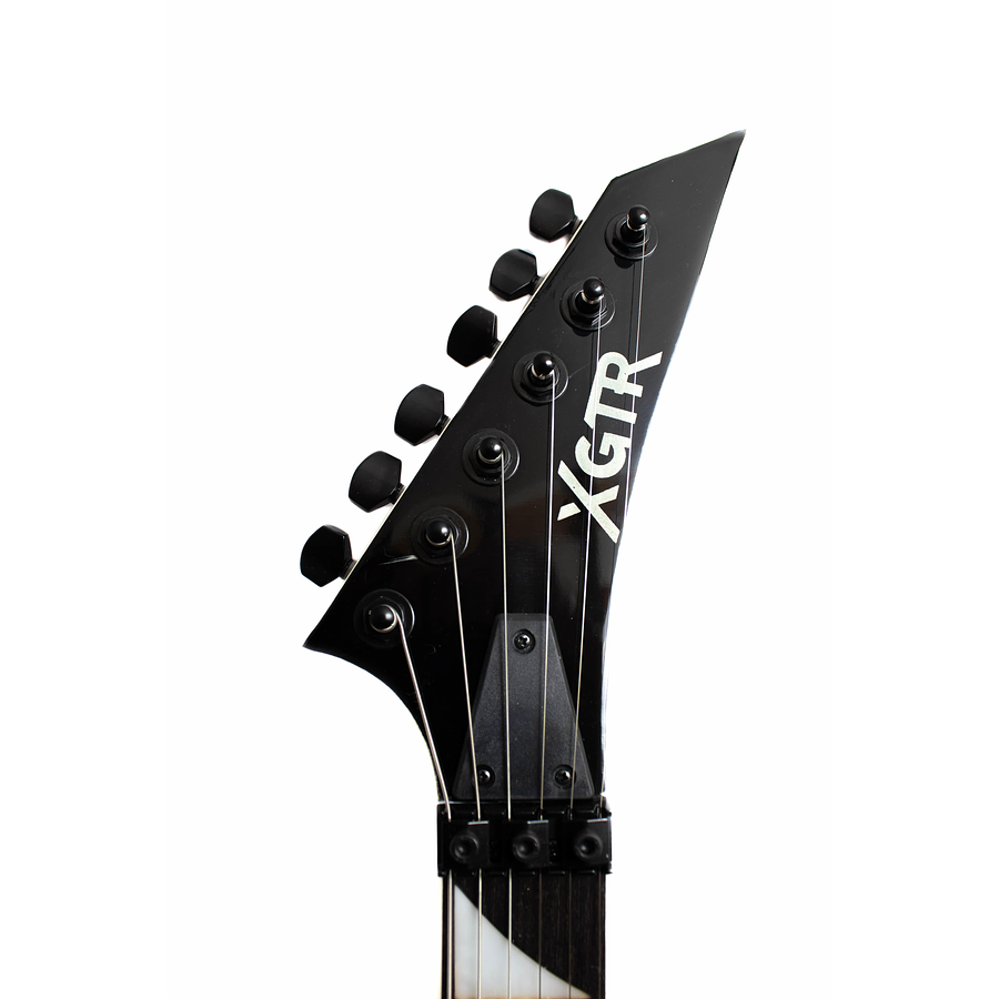 Guitarra Eléctrica Flying V Negra VE100-BK XGTR Open Box 
