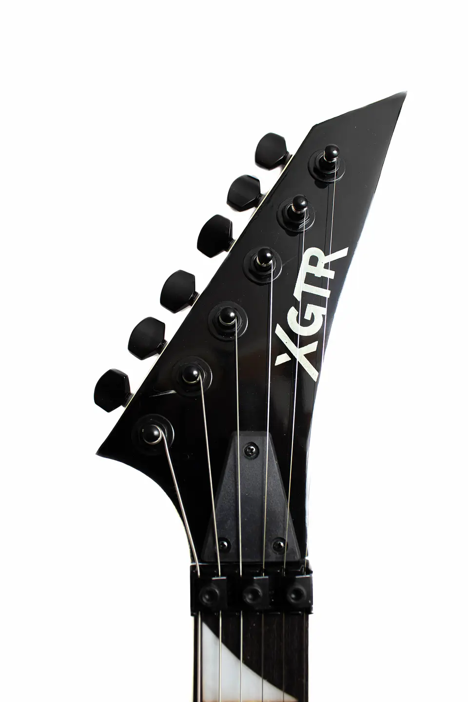 Guitarra Eléctrica Flying V Negra VE100-BK XGTR Open Box  4