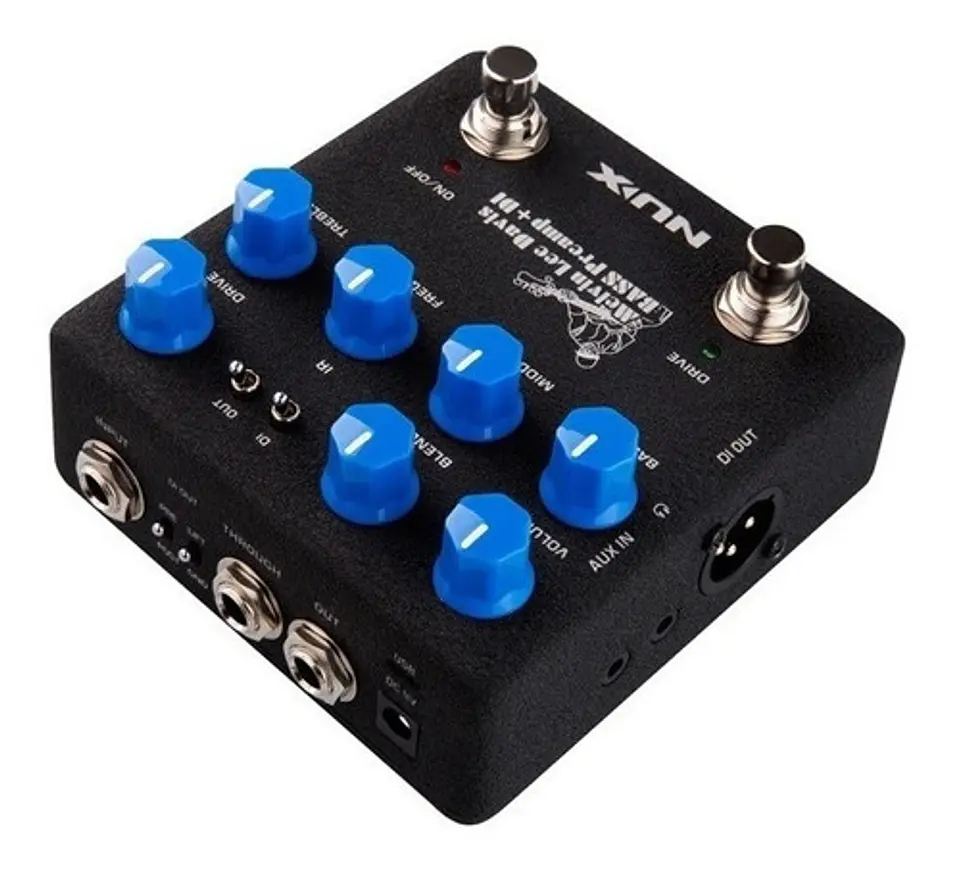 Preamplificador de Bajo NUX Melvin Lee Davis NBP-5 4