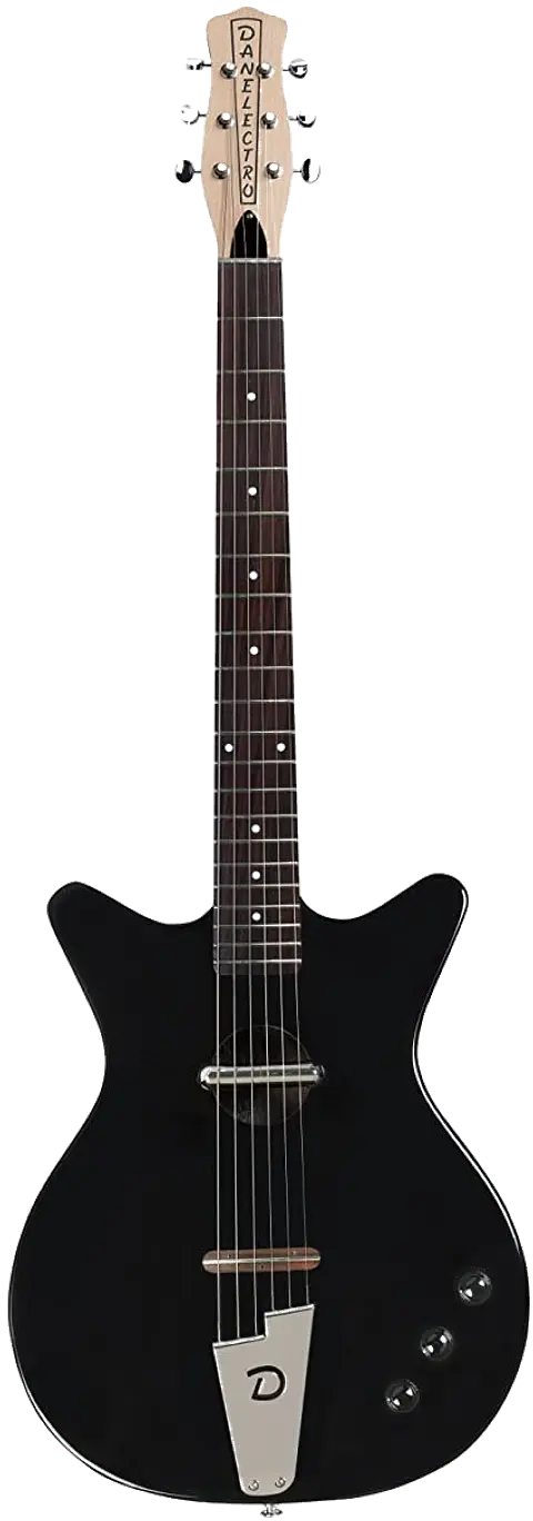 Guitarra Eléctrica Convertible Black Danelectro