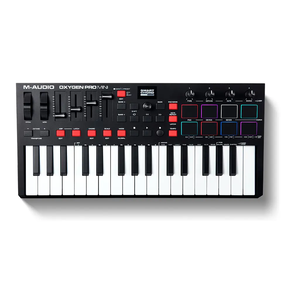 Controlador Midi Oxygen Pro Mini M-Audio 1