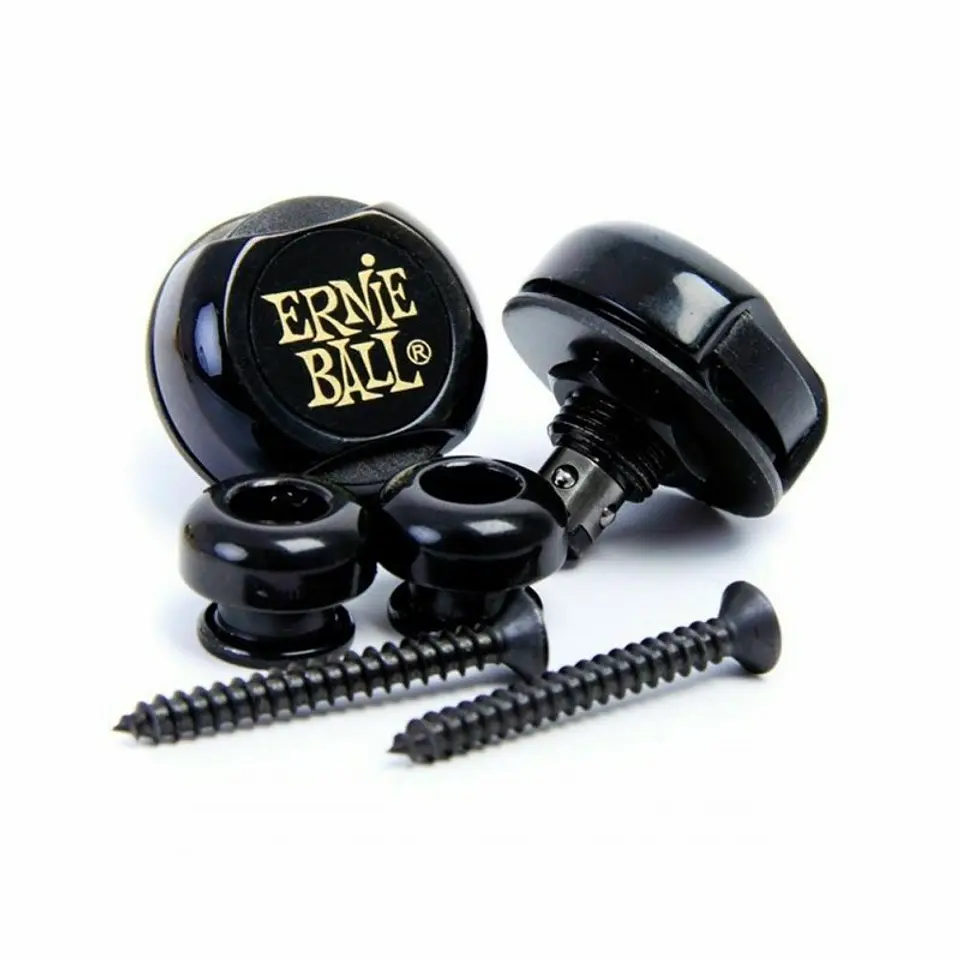 Strap Lock Jacquard Super Lock Negro Ernie Ball 4601 2