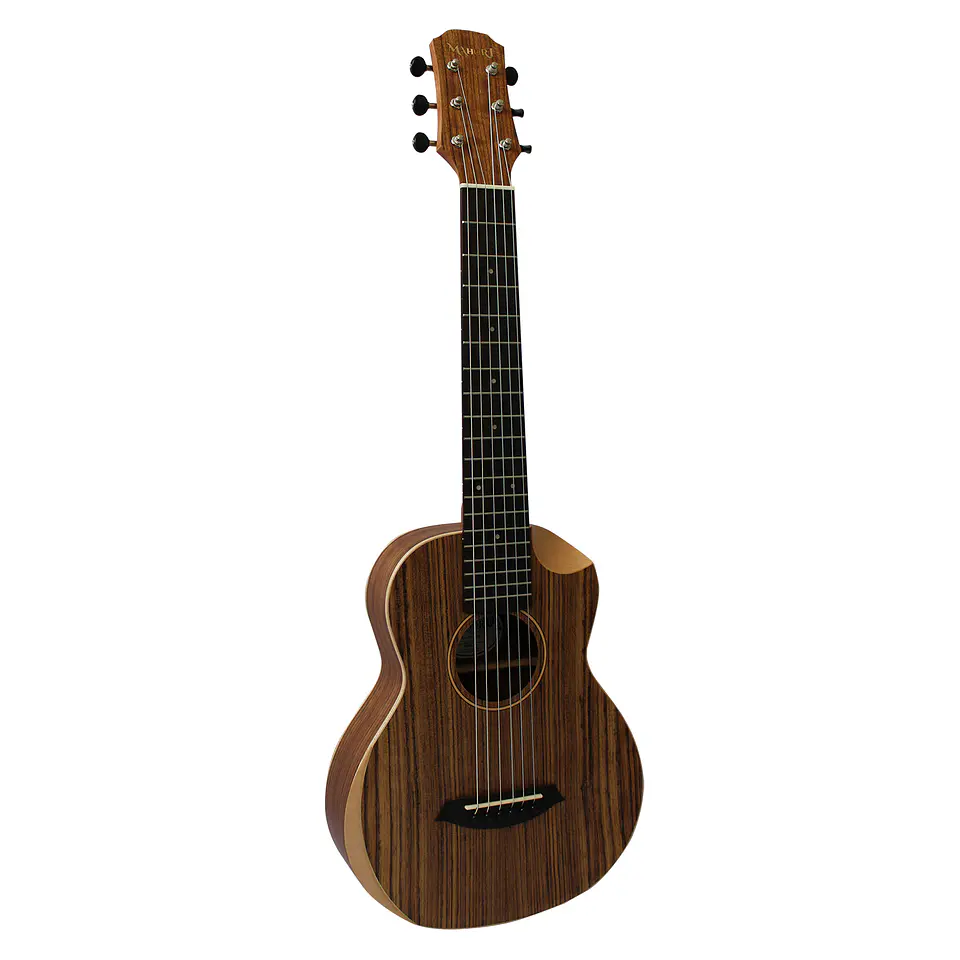 Guitarlele Mahori Walnut Solid Cutaway Eq Mah-45Cweq +Funda 1