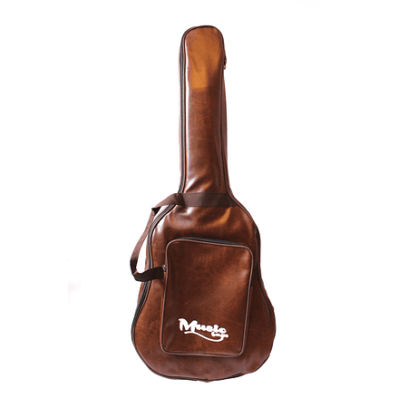 Funda Bajo Electrico Cuero Music Bag  10Mm Mub-125B