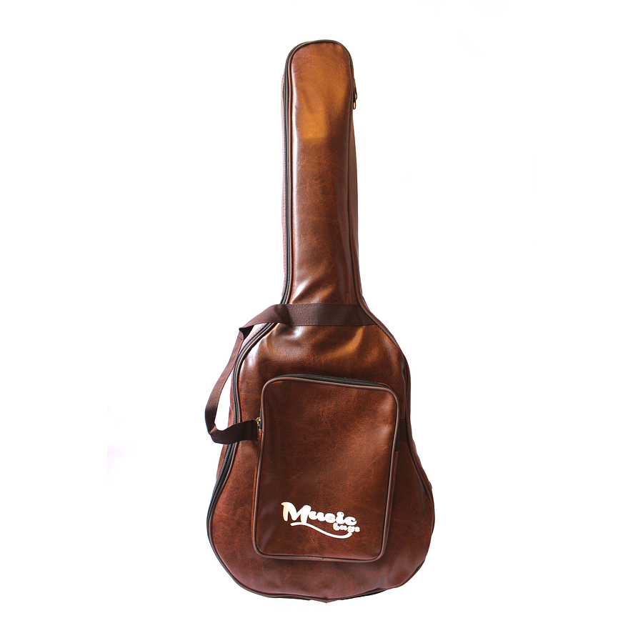 Funda Bajo Electrico Cuero Music Bag  10Mm Mub-125B