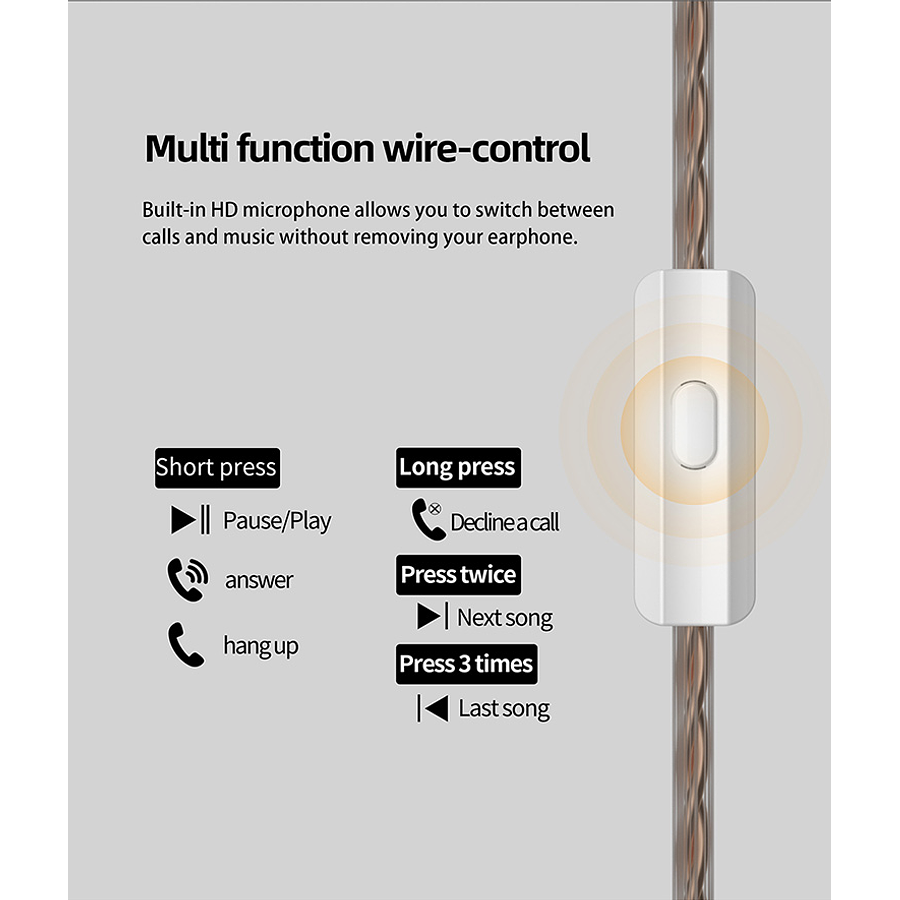 Audífono DQS-MIC KZ