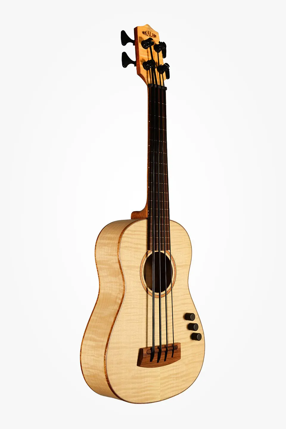 Ubass Kala Flame Maple Ubass-Fm-Fs 1