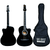 Guitarra Acústica Bilbao BIL-38C-BK + Funda