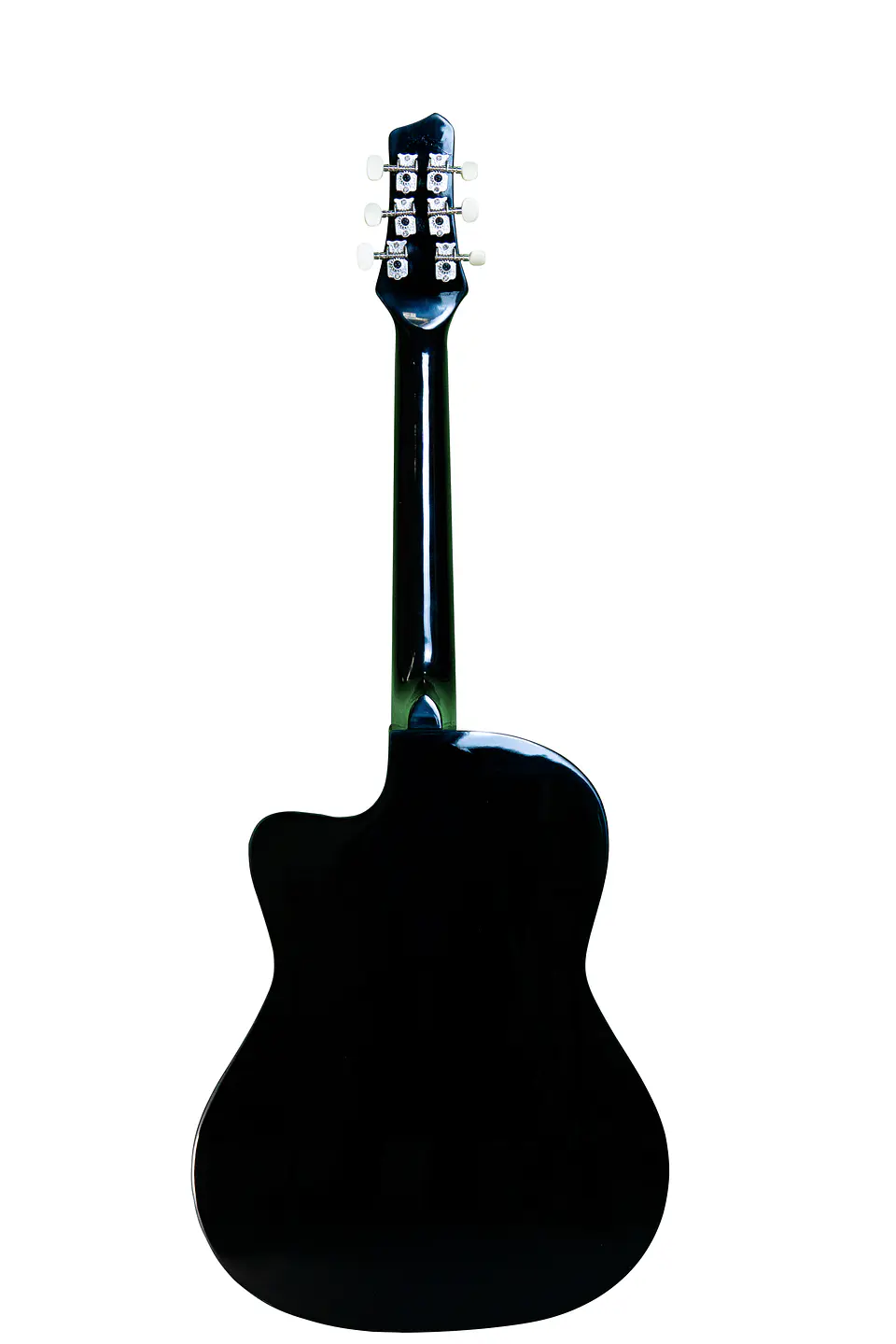 Guitarra Acústica Bilbao BIL-38C-BK + Funda 3