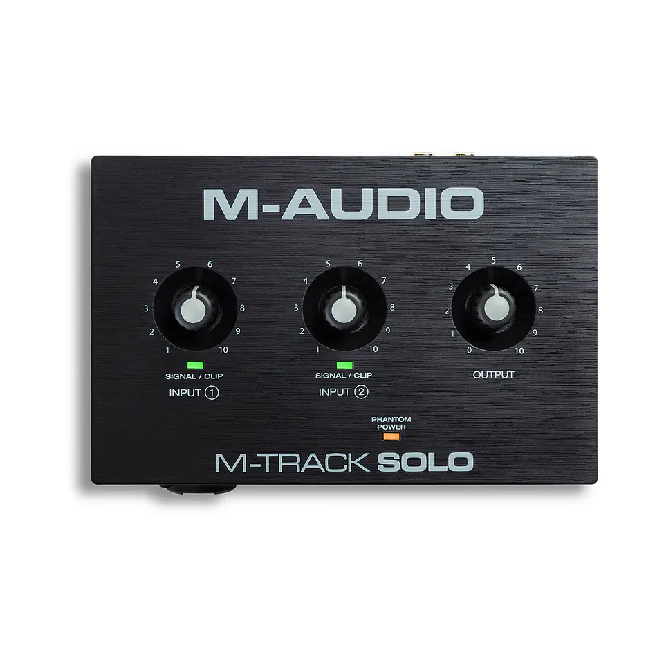 Interfaz De Audio M-Track Solo II M-Audio 1