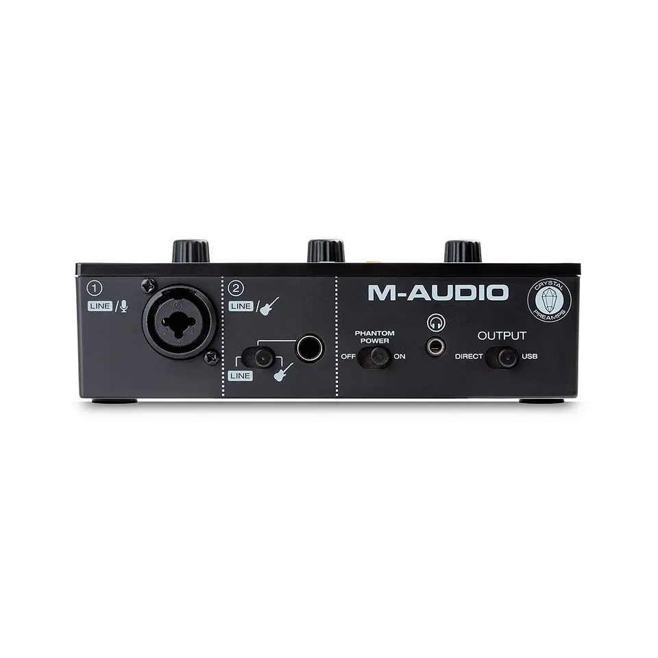 Interfaz De Audio M-Track Solo II M-Audio 2