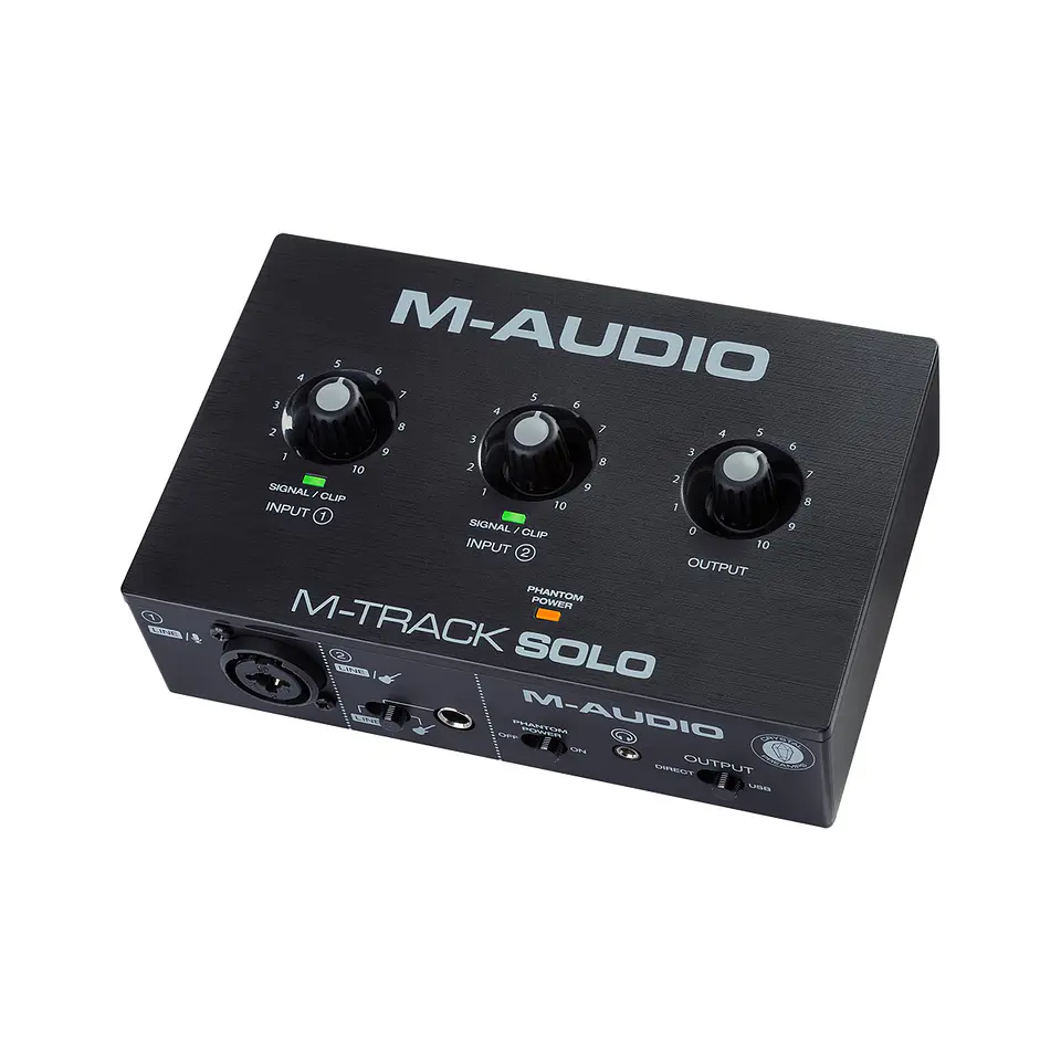 Interfaz De Audio M-Track Solo II M-Audio 5