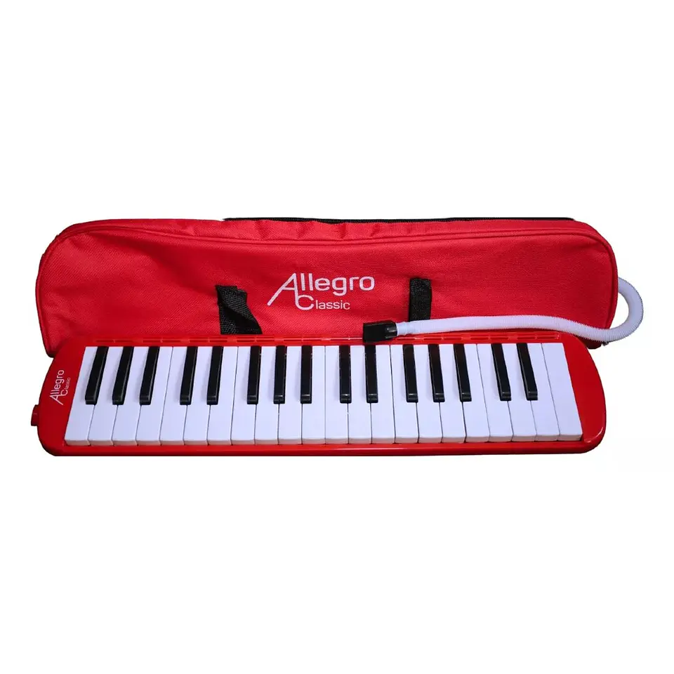 Melodica 37 Notas Allegro Roja Allsh37-Rd 1