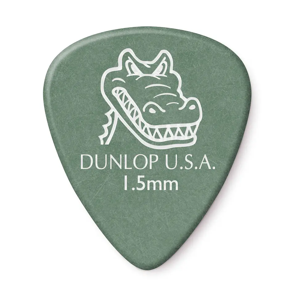 Uñetas Dunlop Gator Grip 417R 1.5 Bolsa 72Un 1
