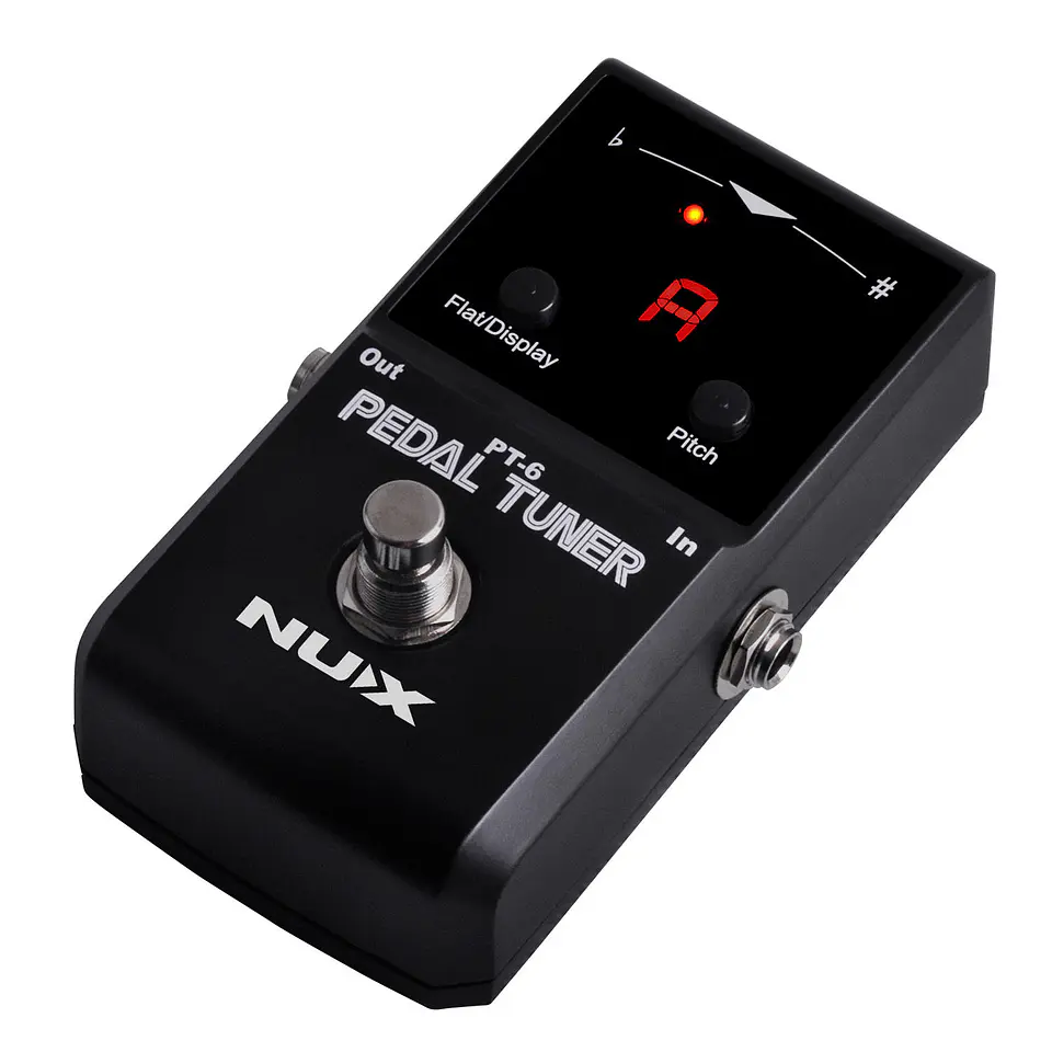 Pedal Stompbox Afinador Guitarra Pt-6 Nux 2