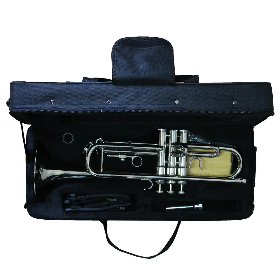 Trompeta Nikelada Silver Allegro All6416N 4