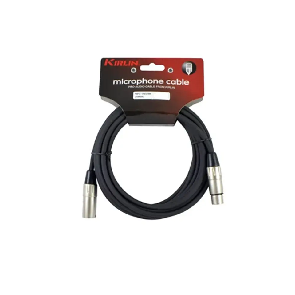 Cable Micrófono Kirlin Serie C Xlr 3M Mpc-280-3 1