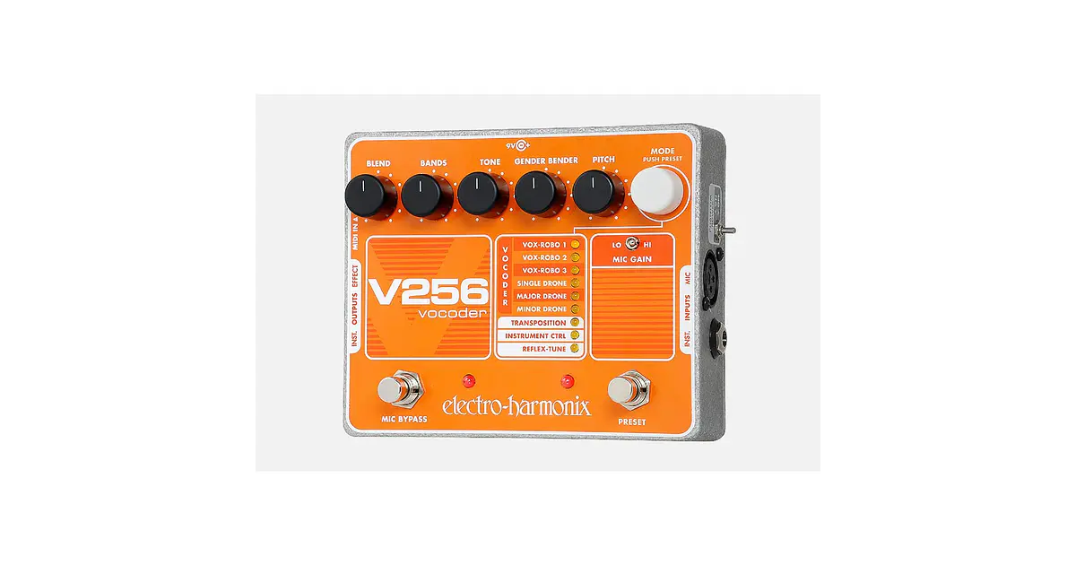 Pedal Vocoder V256 Electro Harmonix
