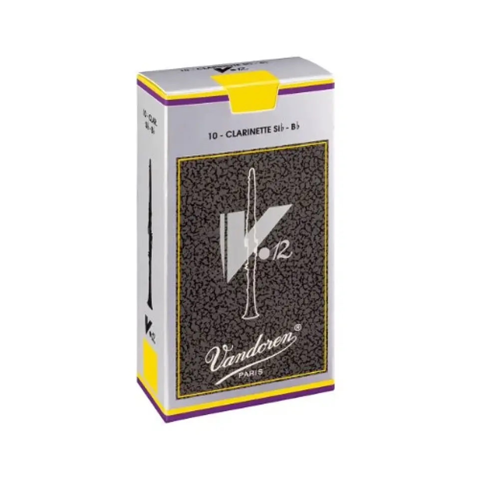 Cajas de cañas Clarinete Sib V.12 Nº2.5 CR1925 Vandoren 1