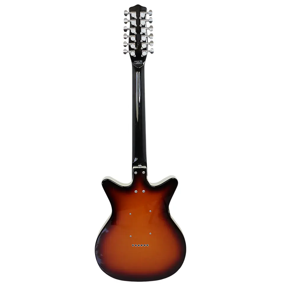 Guitarra eléctrica Danelectro 12 string F hole 2