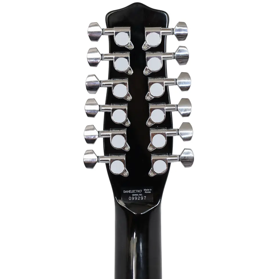 Guitarra eléctrica Danelectro 12 string F hole 4