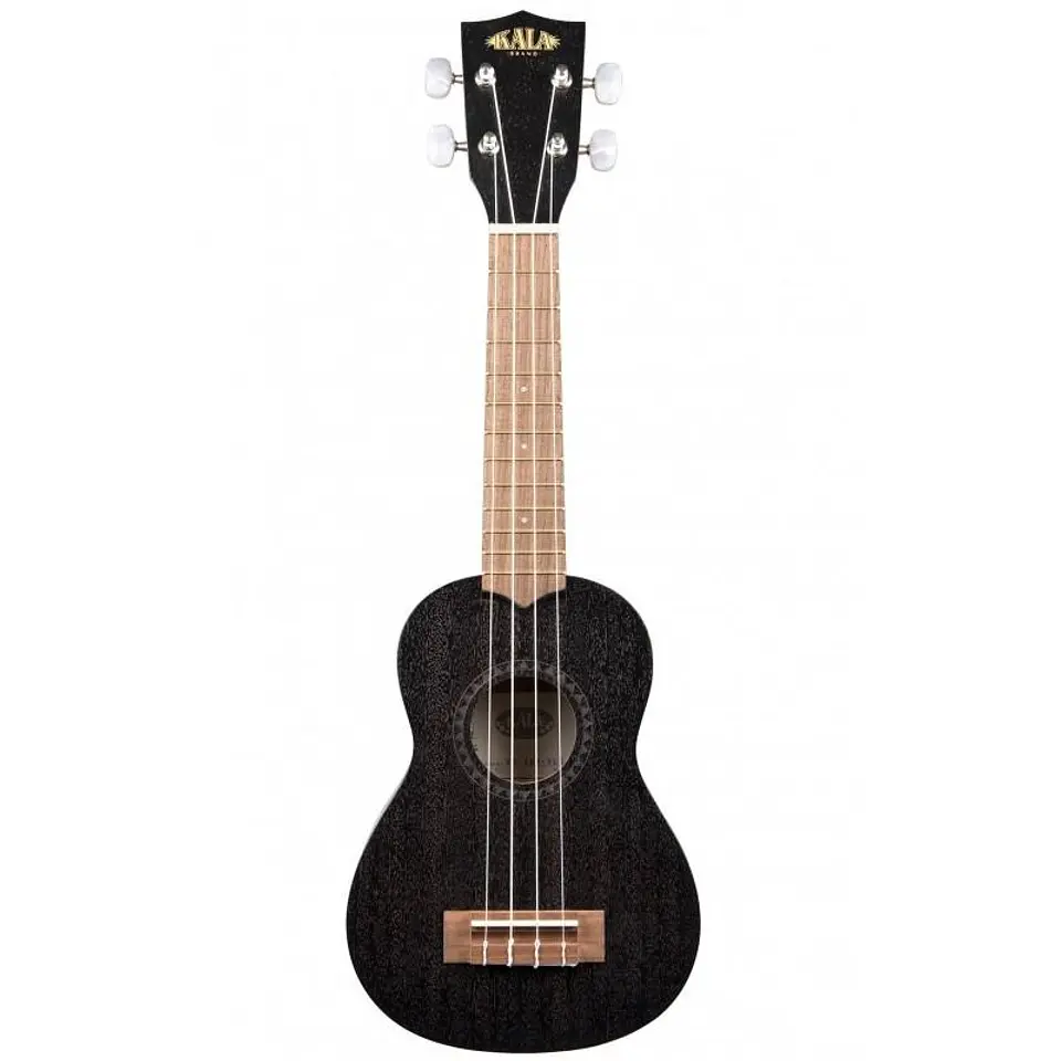Ukelele Kala Sopranos Satin Mahogany Negro KA-15S-BLK 1