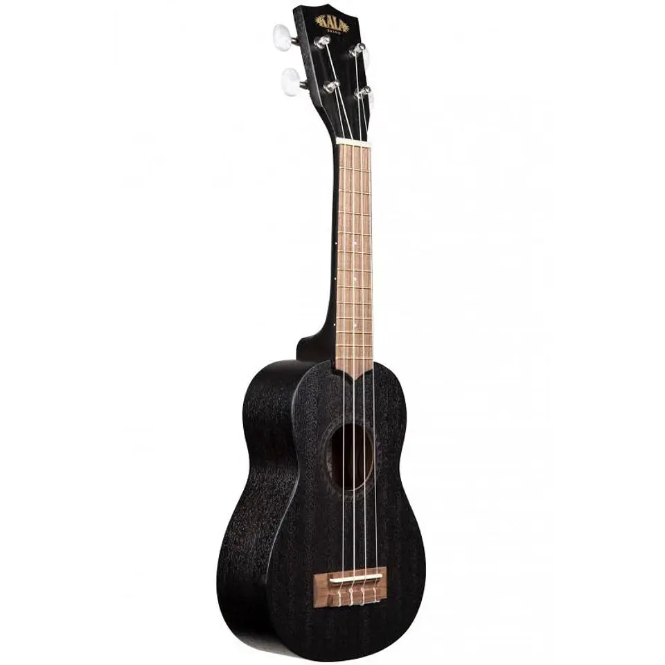 Ukelele Kala Sopranos Satin Mahogany Negro KA-15S-BLK 2