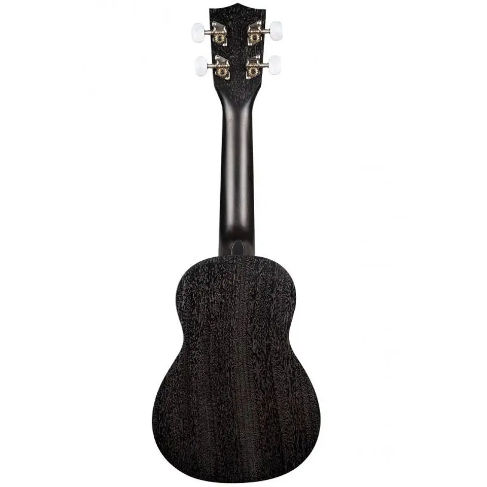 Ukelele Kala Sopranos Satin Mahogany Negro KA-15S-BLK 3