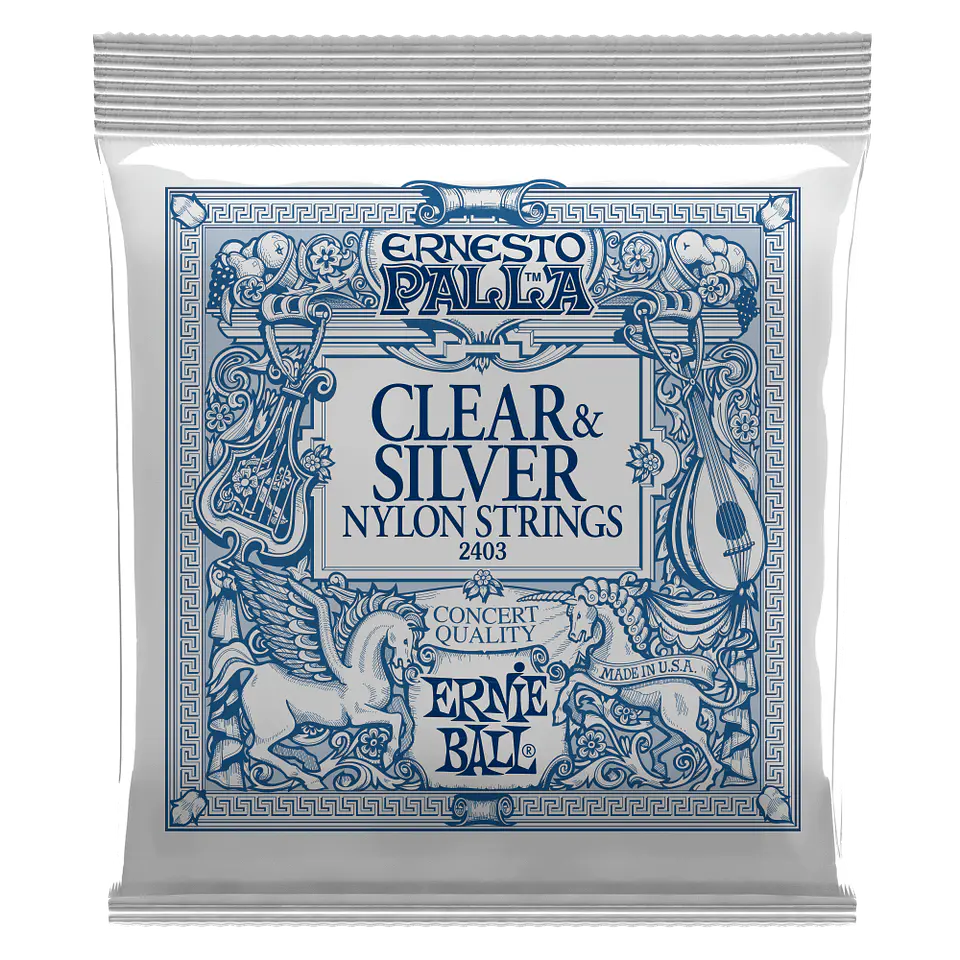 Cuerdas Guitarra Clásica Ernesto Palla Ernie Ball 2403 1