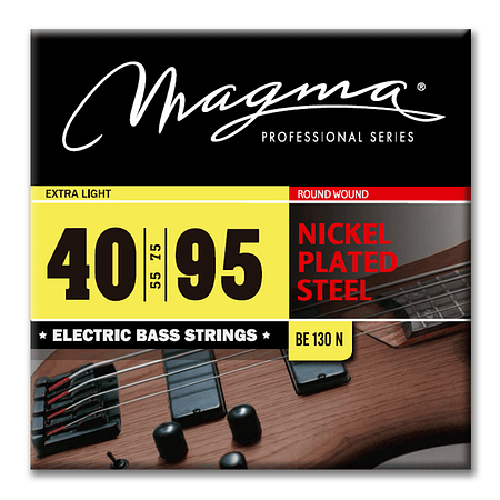 Set de Cuerdas Bajo Eléctrico BE130N Magma