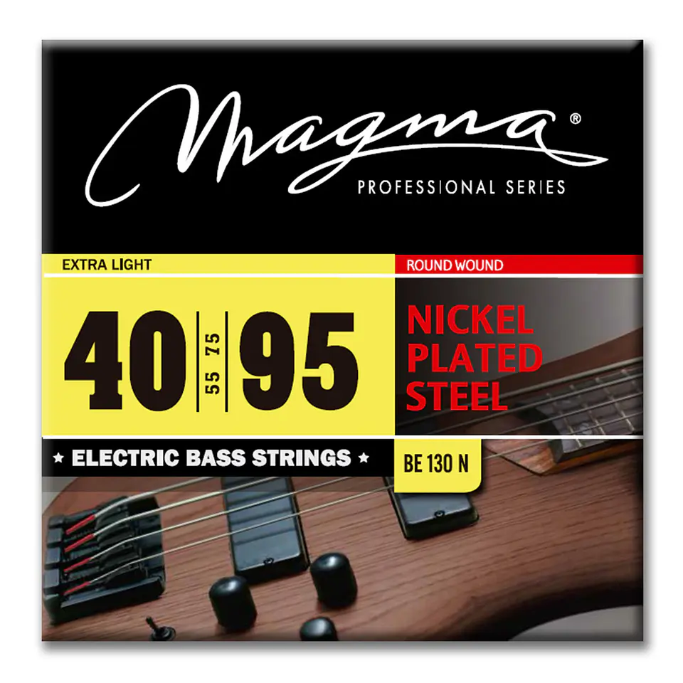 Set de Cuerdas Bajo Eléctrico BE130N Magma 1