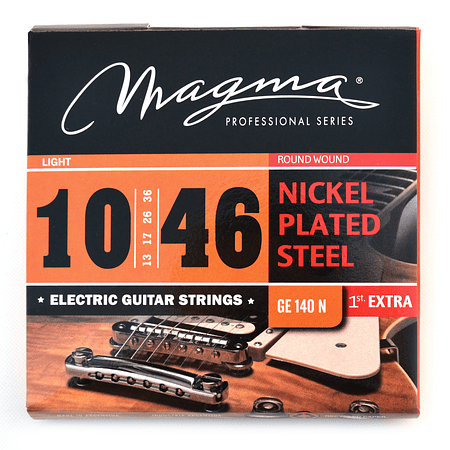 Set Cuerdas Guitarra Eléctrica  GE140N Magma