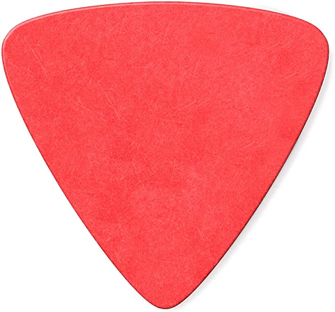 Uñetas Dunlop 431 Tortex Triangulares Rojas 0.50 mm Pack 6un.