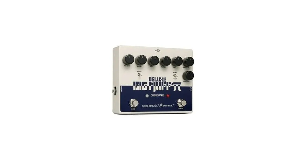 Pedal Fuzz Sovtek Deluxe Big Muff Pi Electro Harmonix