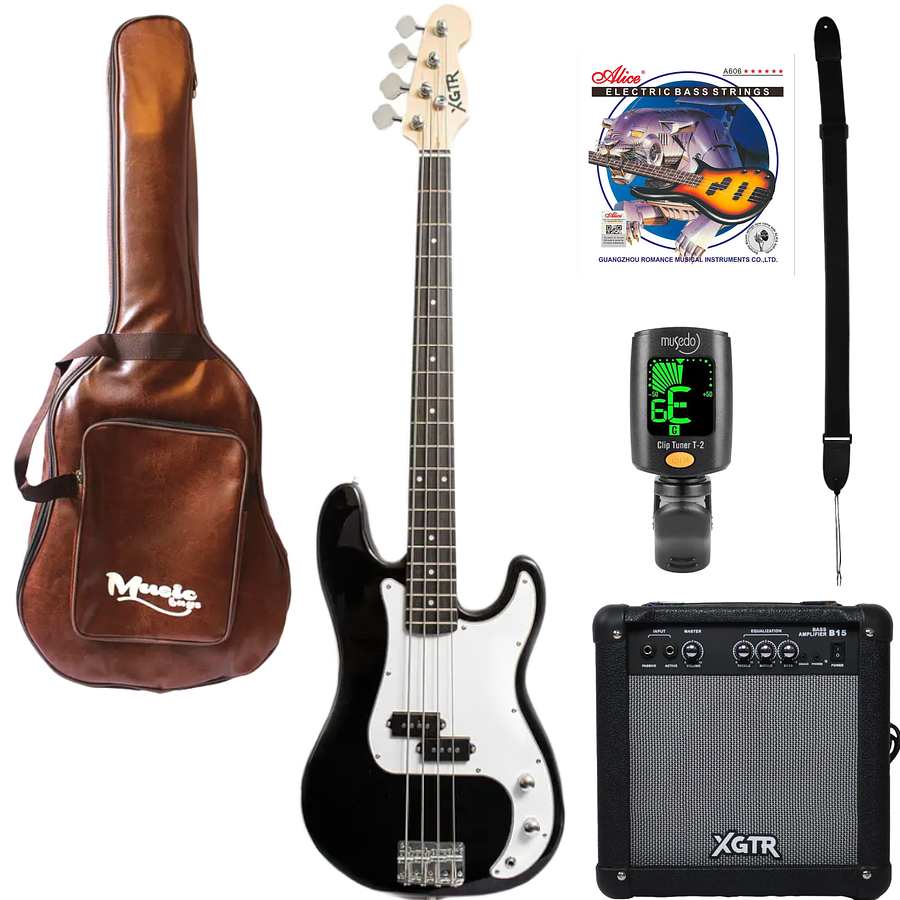 Pack bajo eléctrico PB100-Black XGTR