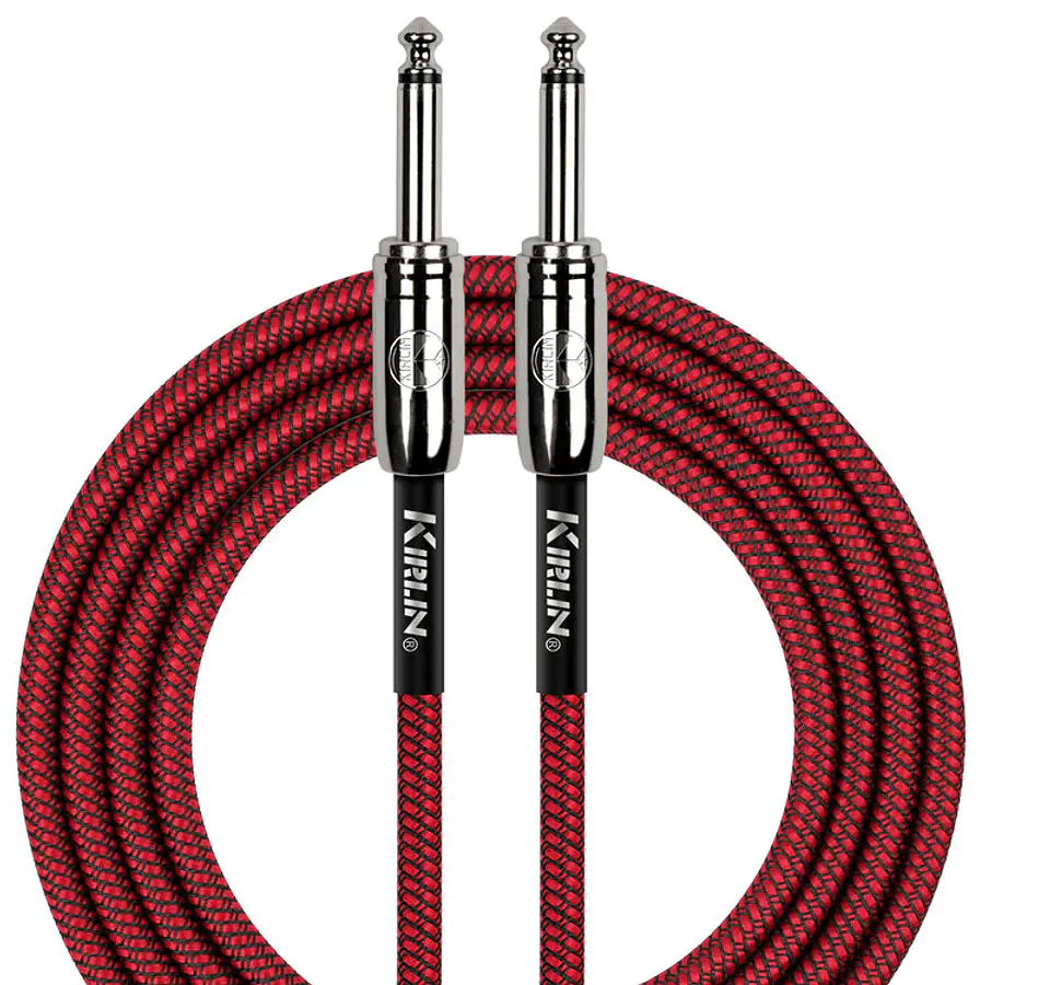 Cable de instrumento Kirlin Rojo 3Mts IWCX-201B-3R 2