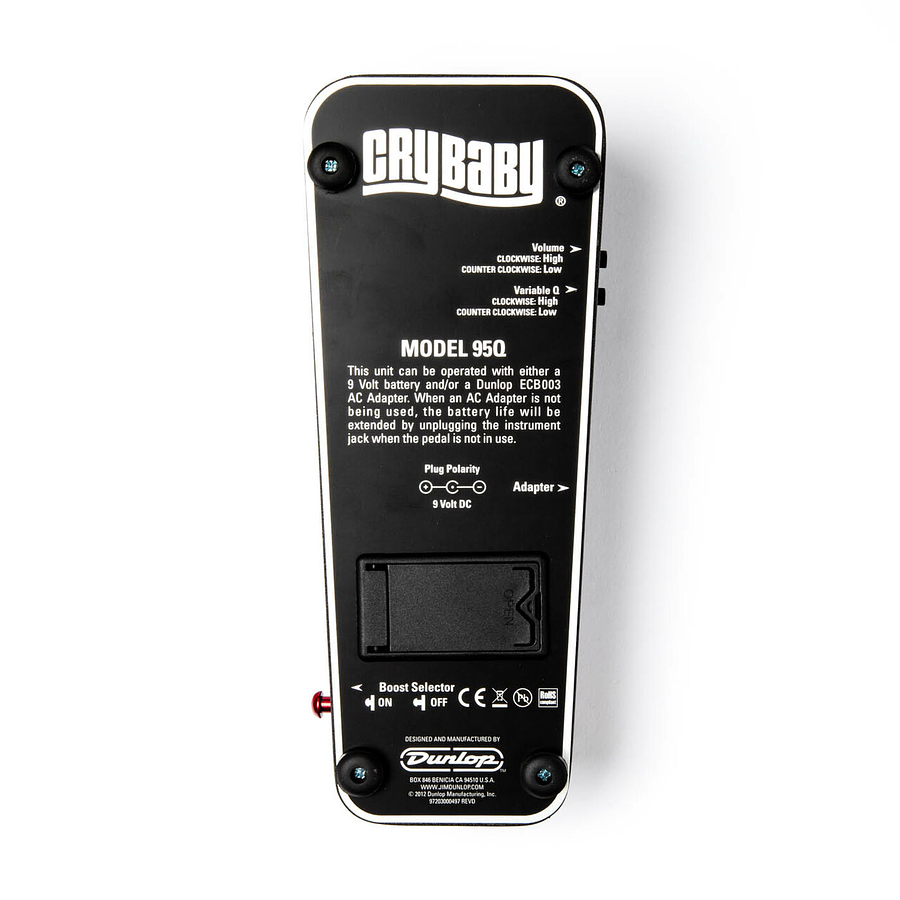 Dunlop Crybaby 95Q WAH Pedal
