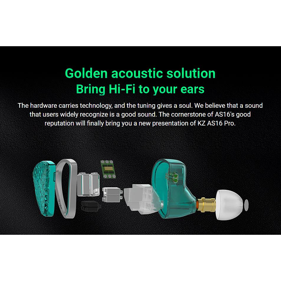 Audífono AS16 PRO-MIC KZ