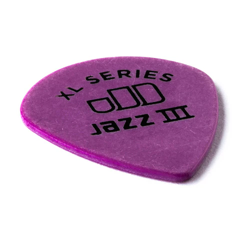Uñetas Dunlop 498 Tortex Jazz III Pick 1.14 pack 12
