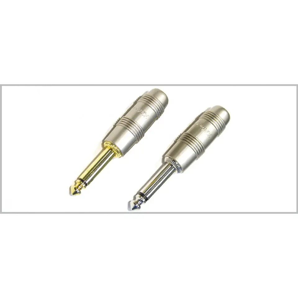 Conector Mono Plug Níquel/Plateado Ch-2306 Prg (1 Unidades) 1