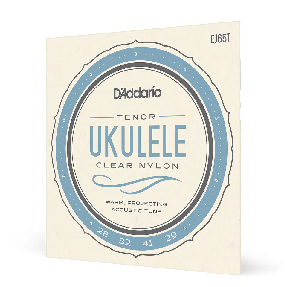 Set de cuerdas Ukelele Tenor Clear EJ65T Daddario 1