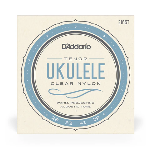 Set de cuerdas Ukelele Tenor Clear EJ65T Daddario