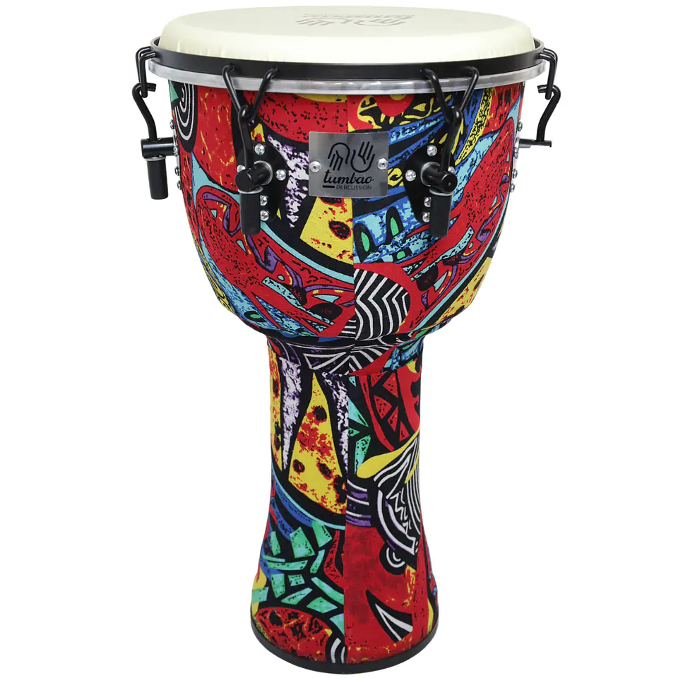 Djembe Abs 12'' de tela con afinador Tumbao 1