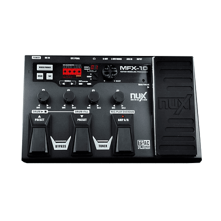 Pedalera Multiefecto NUX MFX-10