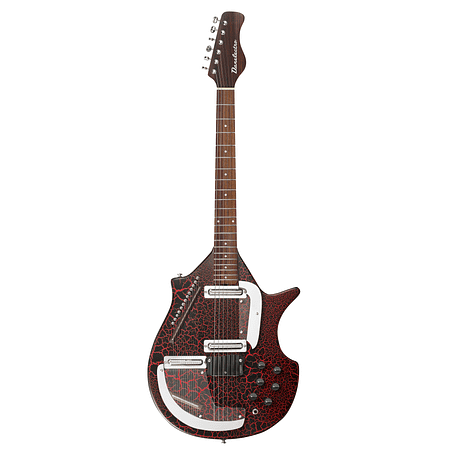 Guitarra eléctrica Danelectro large Sitar